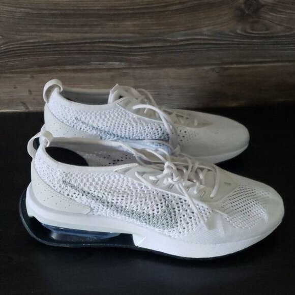 New Nike‎ Air Max Flyknit Racer White Running Sneakers - Picture 4 of 9